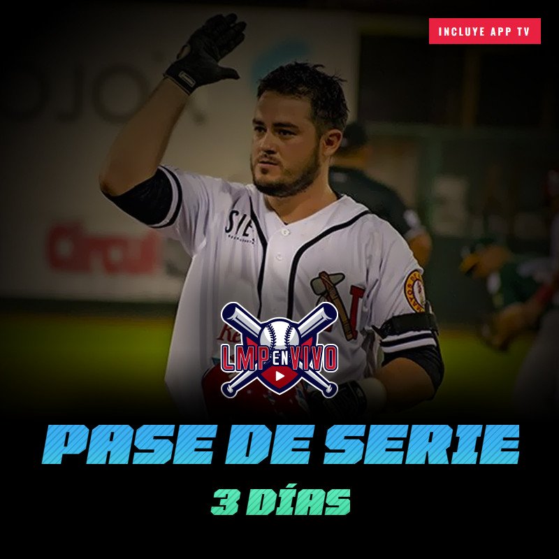 Pase de serie, 3 días. Incluye app TV. LMP en VIVO